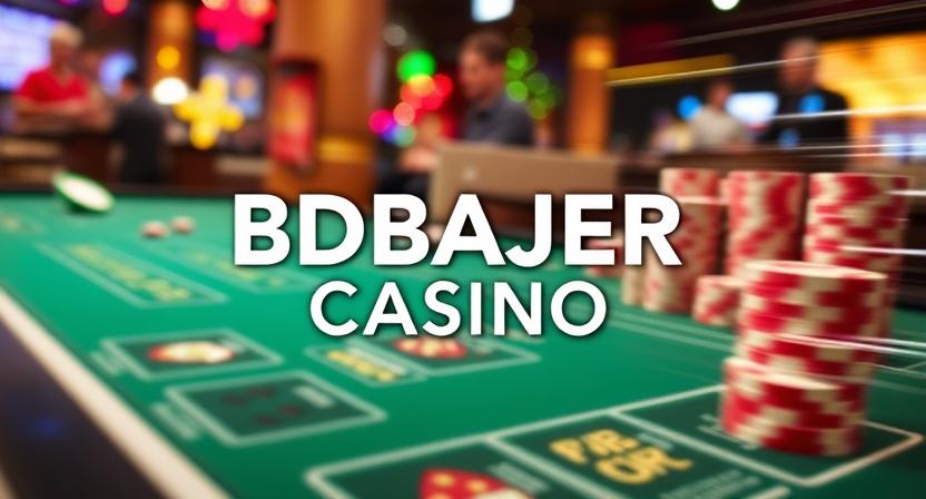BDBAJER casino online gaming interface
